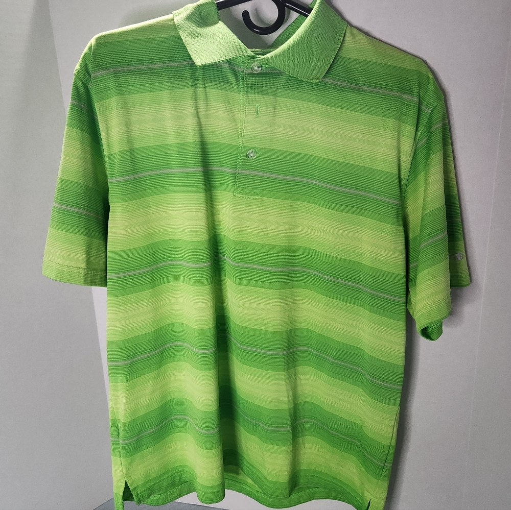 Grand Slam Vibrant Green Polo Shirt